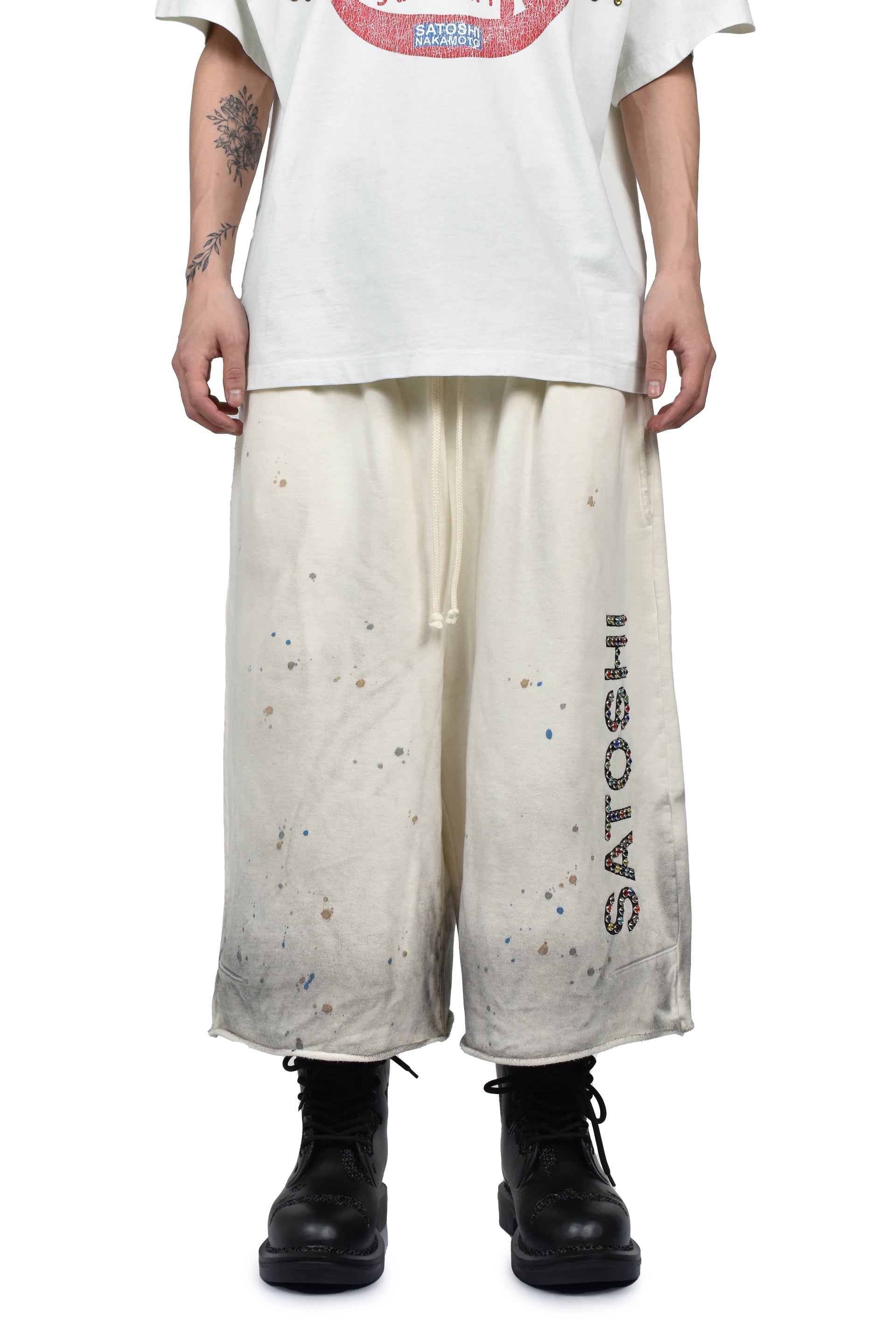 DRIFTER SWEATSHORT / WHT