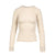 SHEER LONG SLEEVE TOP / BEI