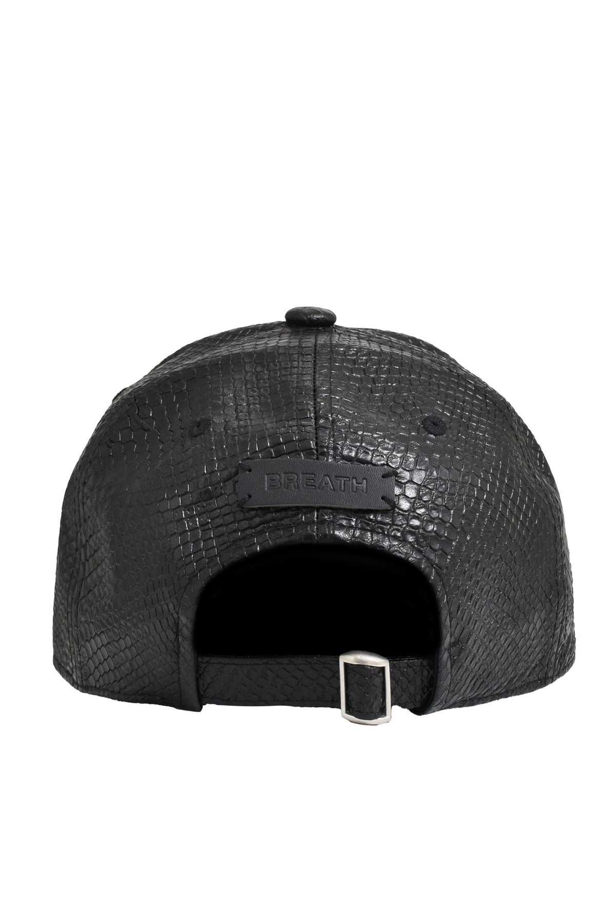 FAUX LEATHER CAP / CROCODILE