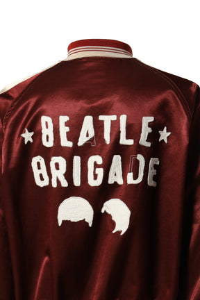 BEATLE MANIA SATIN SPORTS JACKET / BRW BEI