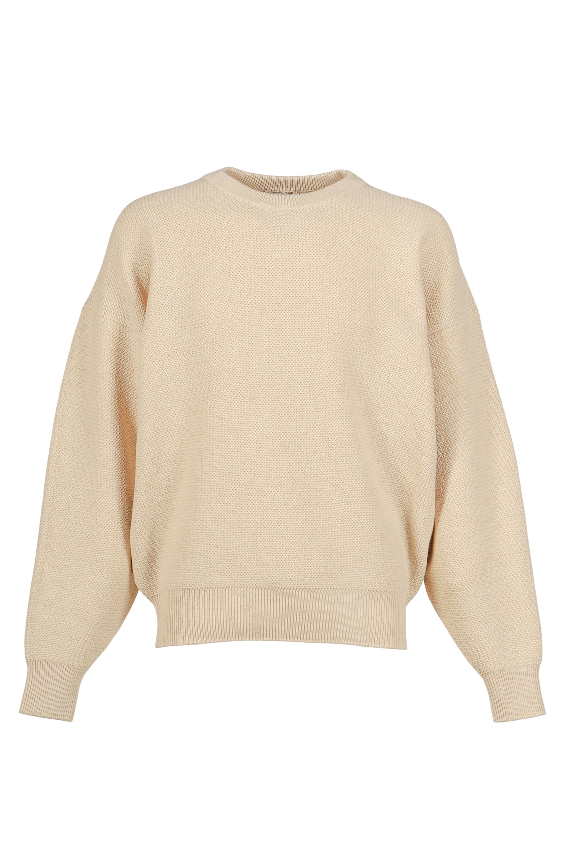 CREWNECK SWEATER / BONE 