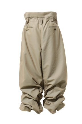 FACETASM FW23 SUPER BIG CHINO PANTS / BEI -NUBIAN