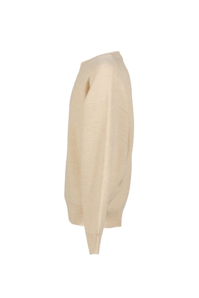CREWNECK SWEATER / BONE 