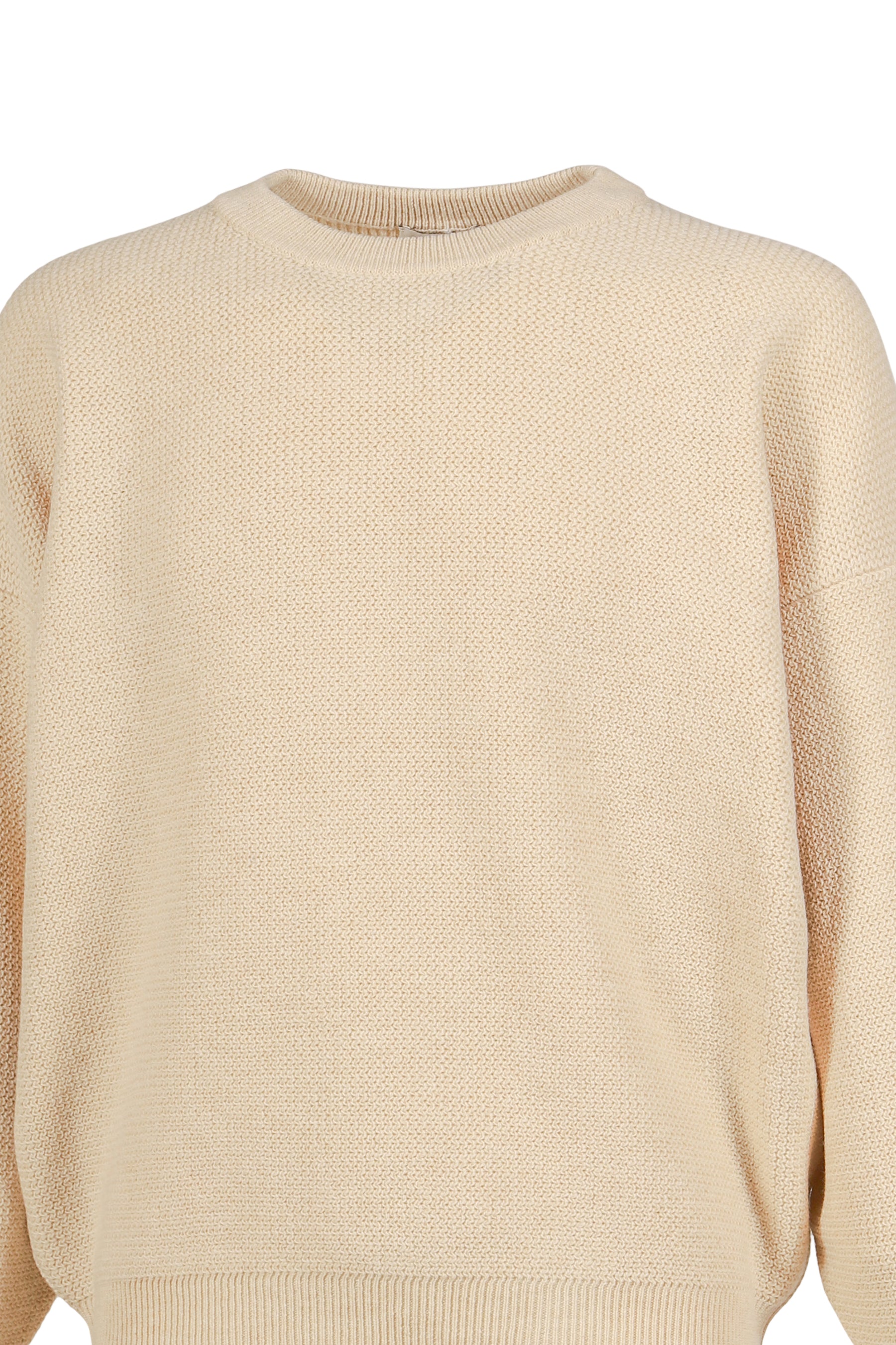 CREWNECK SWEATER / BONE 