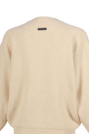 CREWNECK SWEATER / BONE 