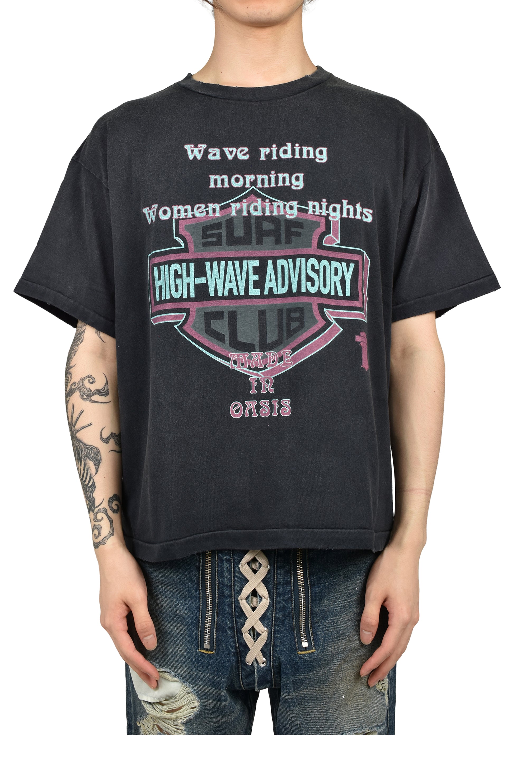 HIGH WAVE T-SHIRTS / BLK