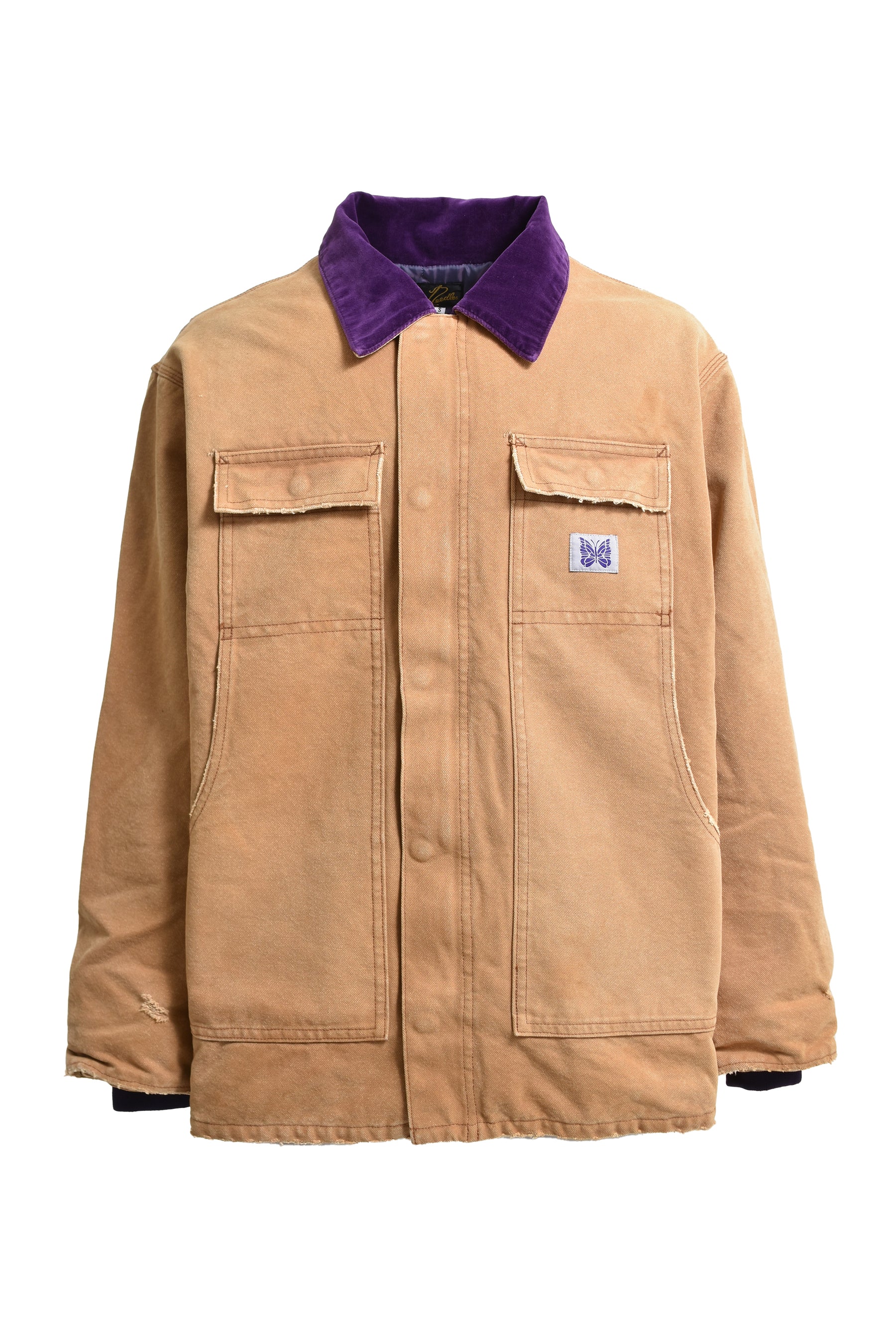 Needles ニードルズ FW23 LUMBERJACK COAT - 16OZ COTTON CANVAS / BRW