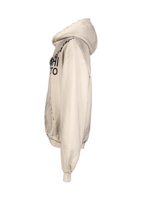 NECKLACE HOODIE / WHT