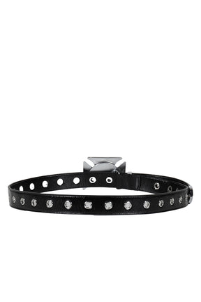 MOTO COUTURE SPINNER BELT / BLK 