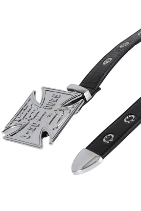 MOTO COUTURE SPINNER BELT / BLK 