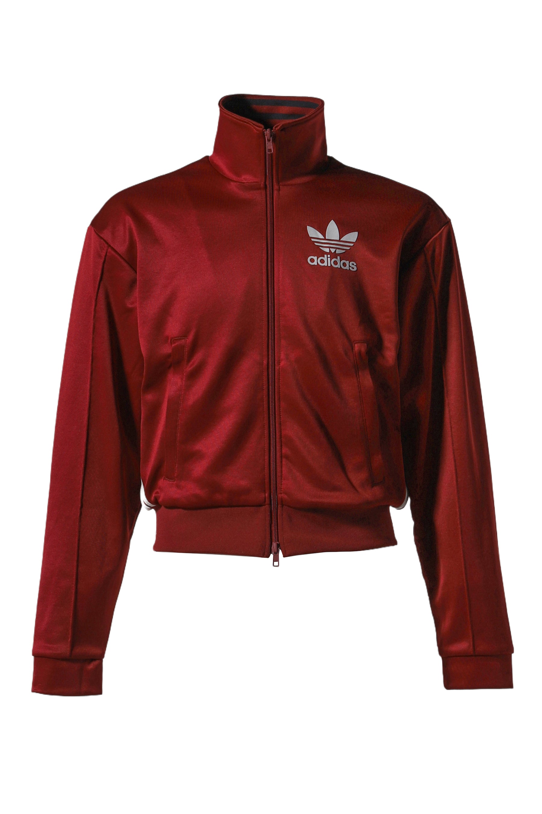 ADIDAS ORIGINALS BY WALES BONNER FW24 WB W TRACK TOP COLLEGIATE BURGUNDY NUBIAN