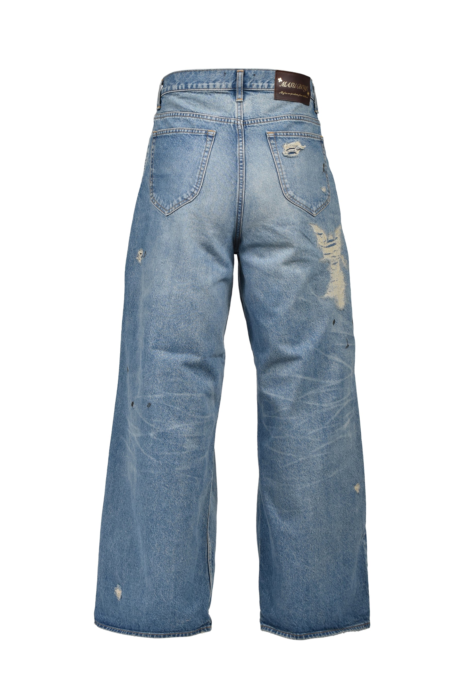 MASU MA26MB BAGGY JEANS ANGEL DAMAGE / IND - NUBIAN