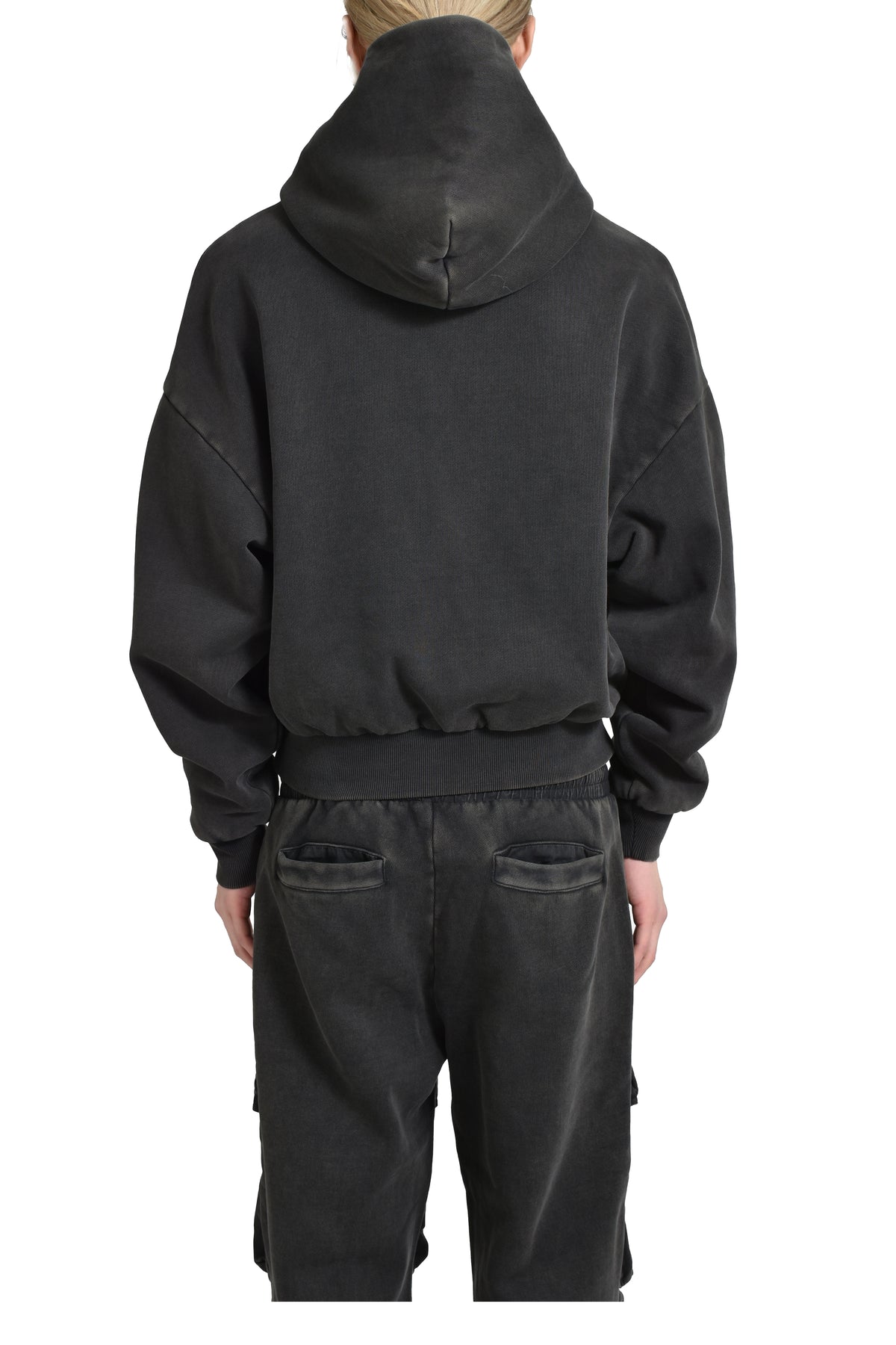 THERMAL HOOD / WASHED BLK