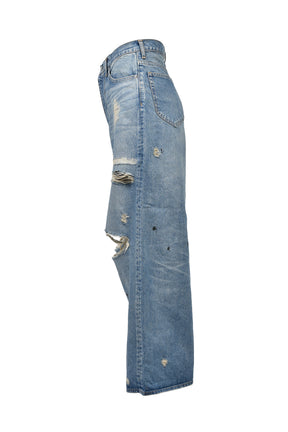 MASU MA26MB BAGGY JEANS ANGEL DAMAGE / IND - NUBIAN