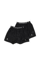 LUSTROUS SILK BOXERS (LOUNGE COLLECTION) / BLK