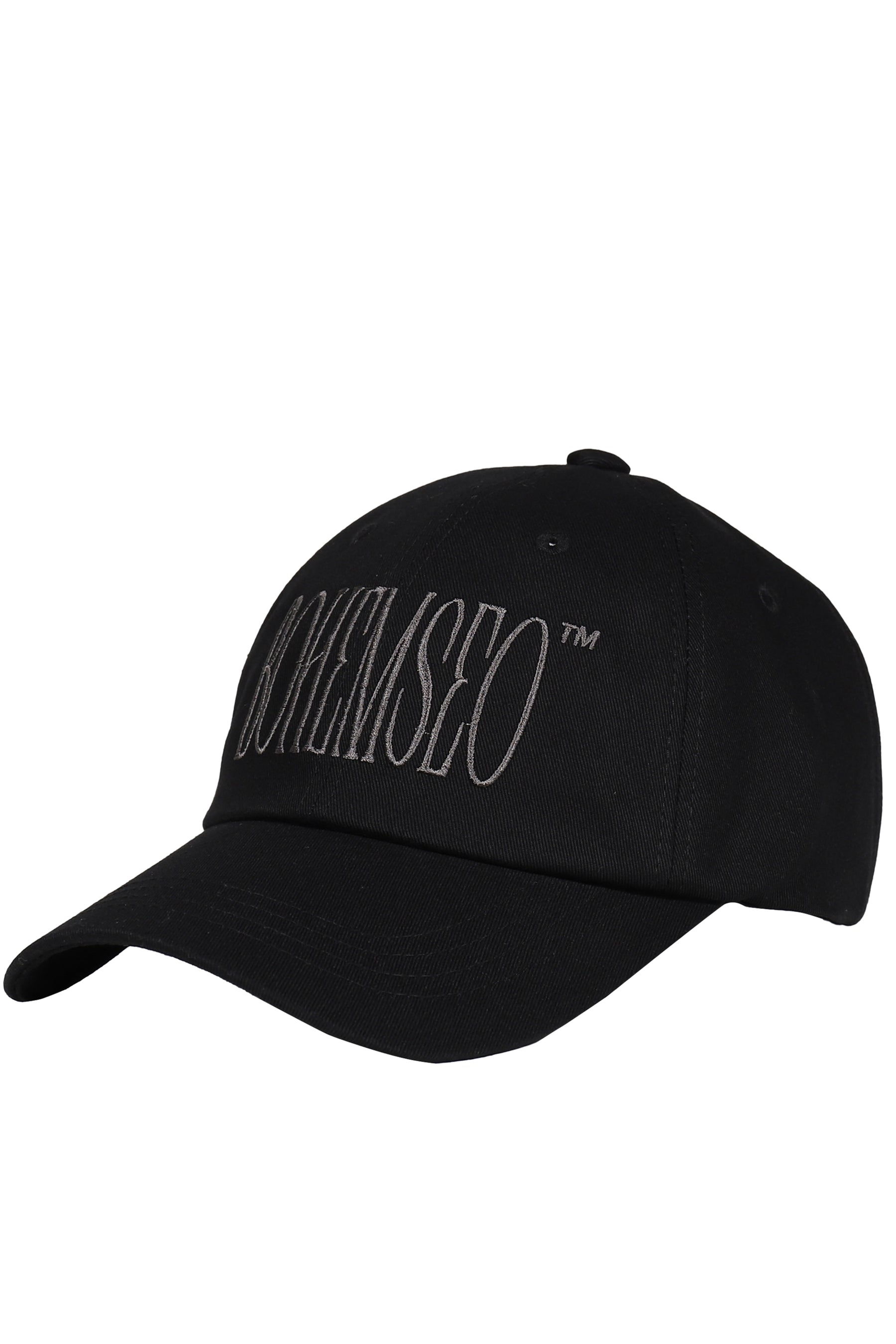 BOHEMSEO ボヘムソ SS26 SIGNATURE LOGO COTTON BALL CAP / BLK