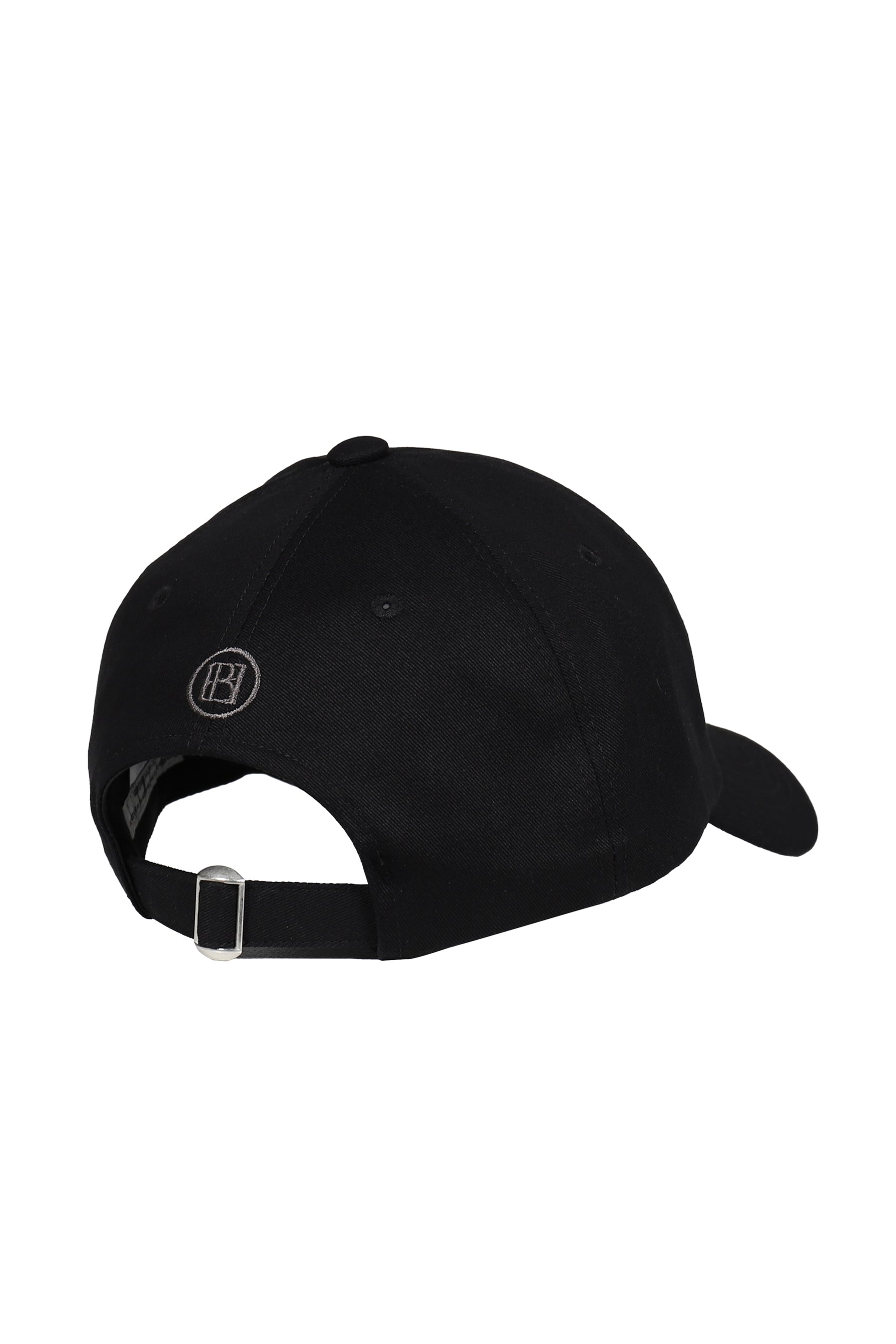 SIGNATURE LOGO COTTON BALL CAP / BLK