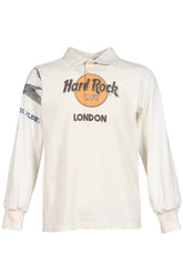 RUGBY TEE (UPCYCLED VINTAGE TEE) / WHT