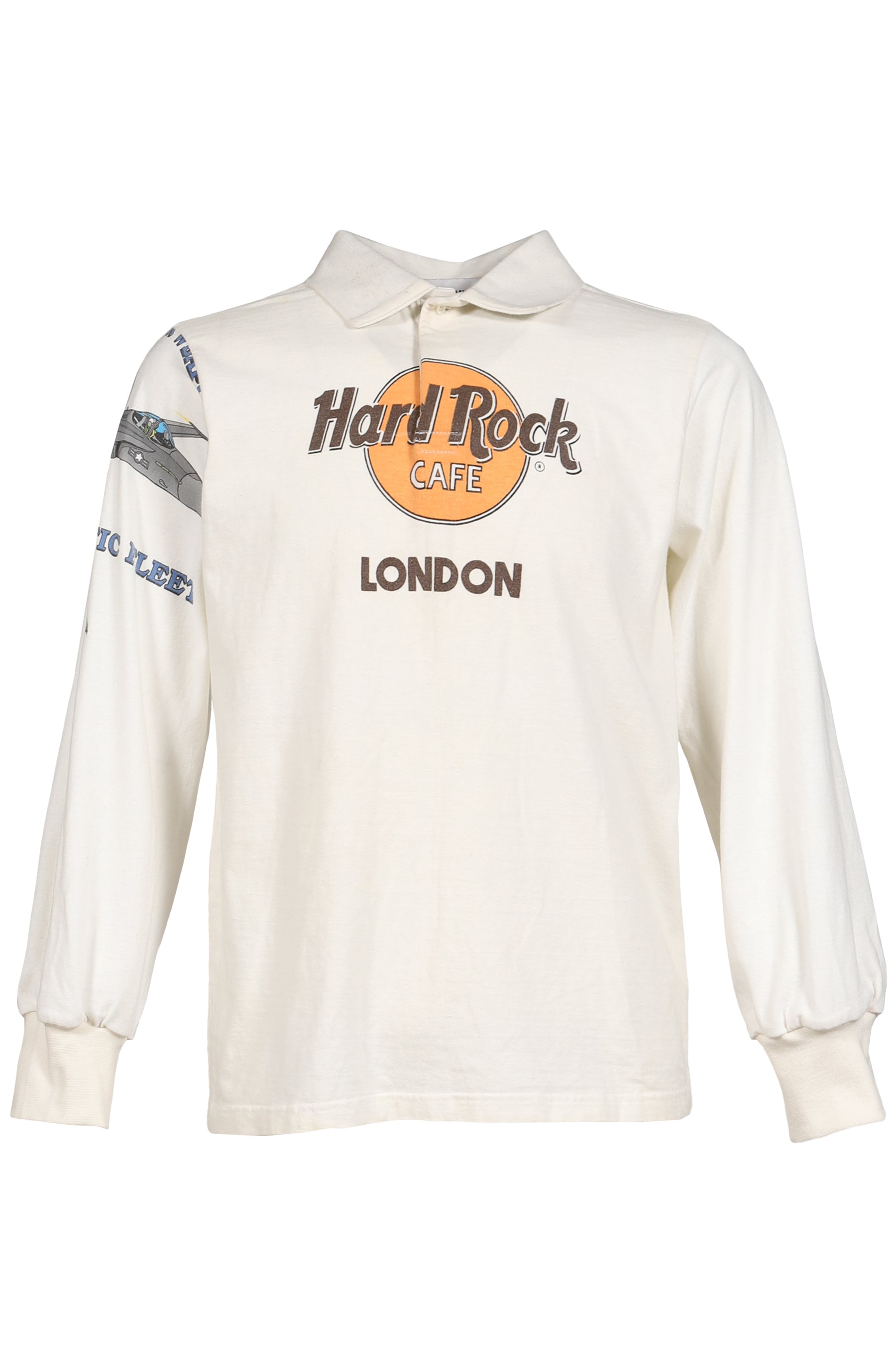 RUGBY TEE (UPCYCLED VINTAGE TEE) / WHT