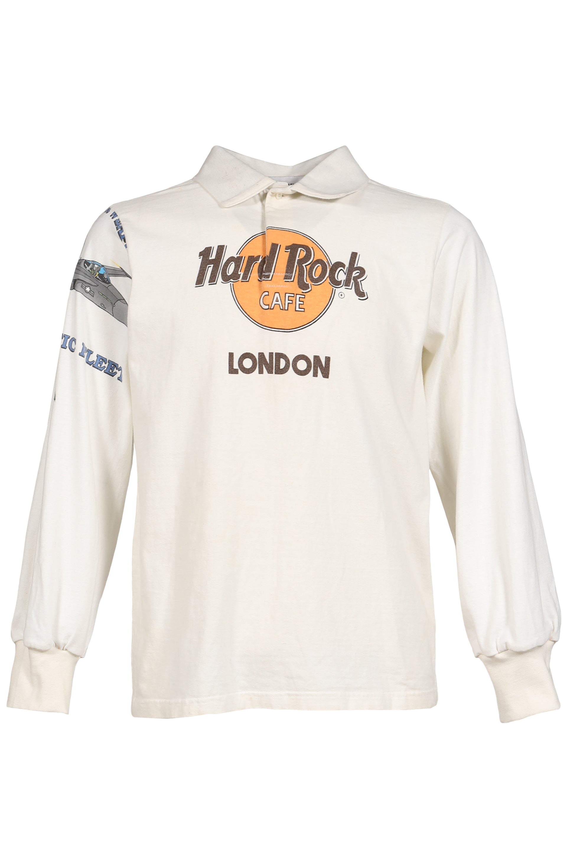 RUGBY TEE (UPCYCLED VINTAGE TEE) / WHT
