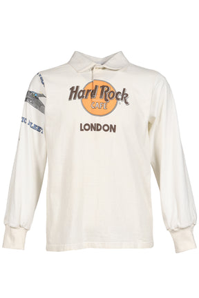 RUGBY TEE (UPCYCLED VINTAGE TEE) / WHT