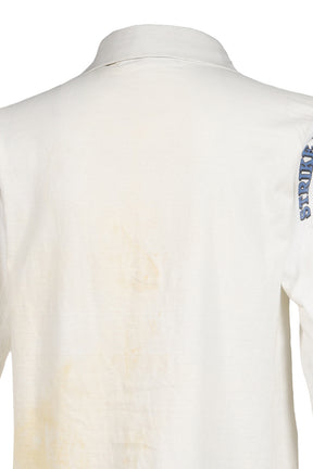 RUGBY TEE (UPCYCLED VINTAGE TEE) / WHT