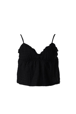 SOPHIE'S SUMMER TOP / BLK