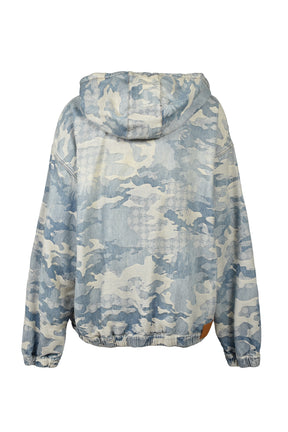 CAMO JACQ DNM ZIP HOODIE JKT / CAMO IND