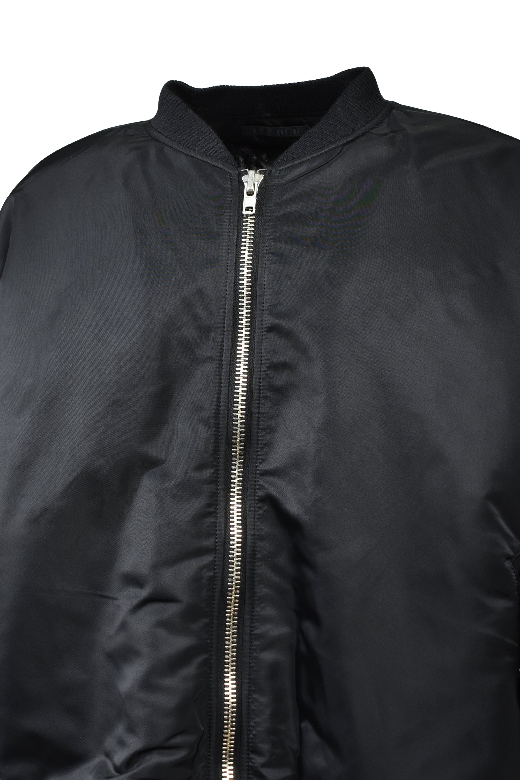 HAIRY REVERSIBLE BOMBER / CORE BLK 