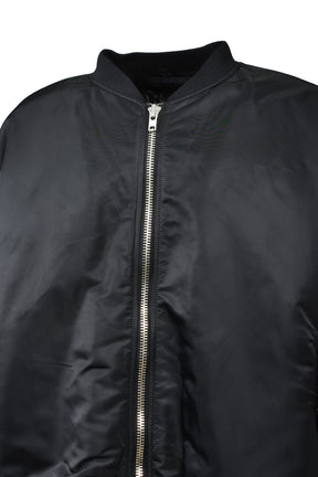 HAIRY REVERSIBLE BOMBER / CORE BLK 