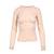 SHEER LONG SLEEVE TOP / BABY PNK