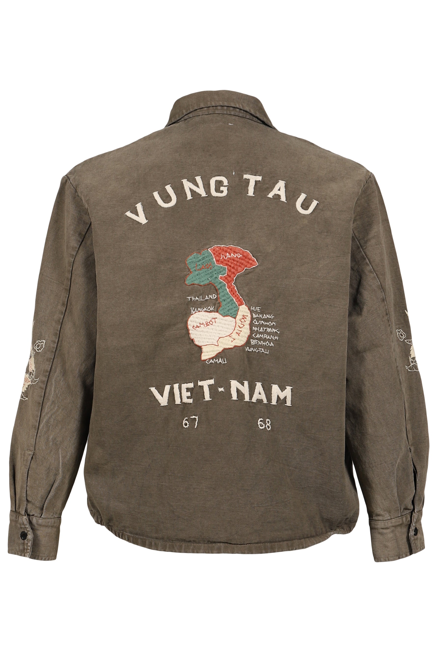 VIETNAM JACKET AGED / BLK