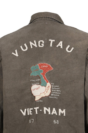 VIETNAM JACKET AGED / BLK