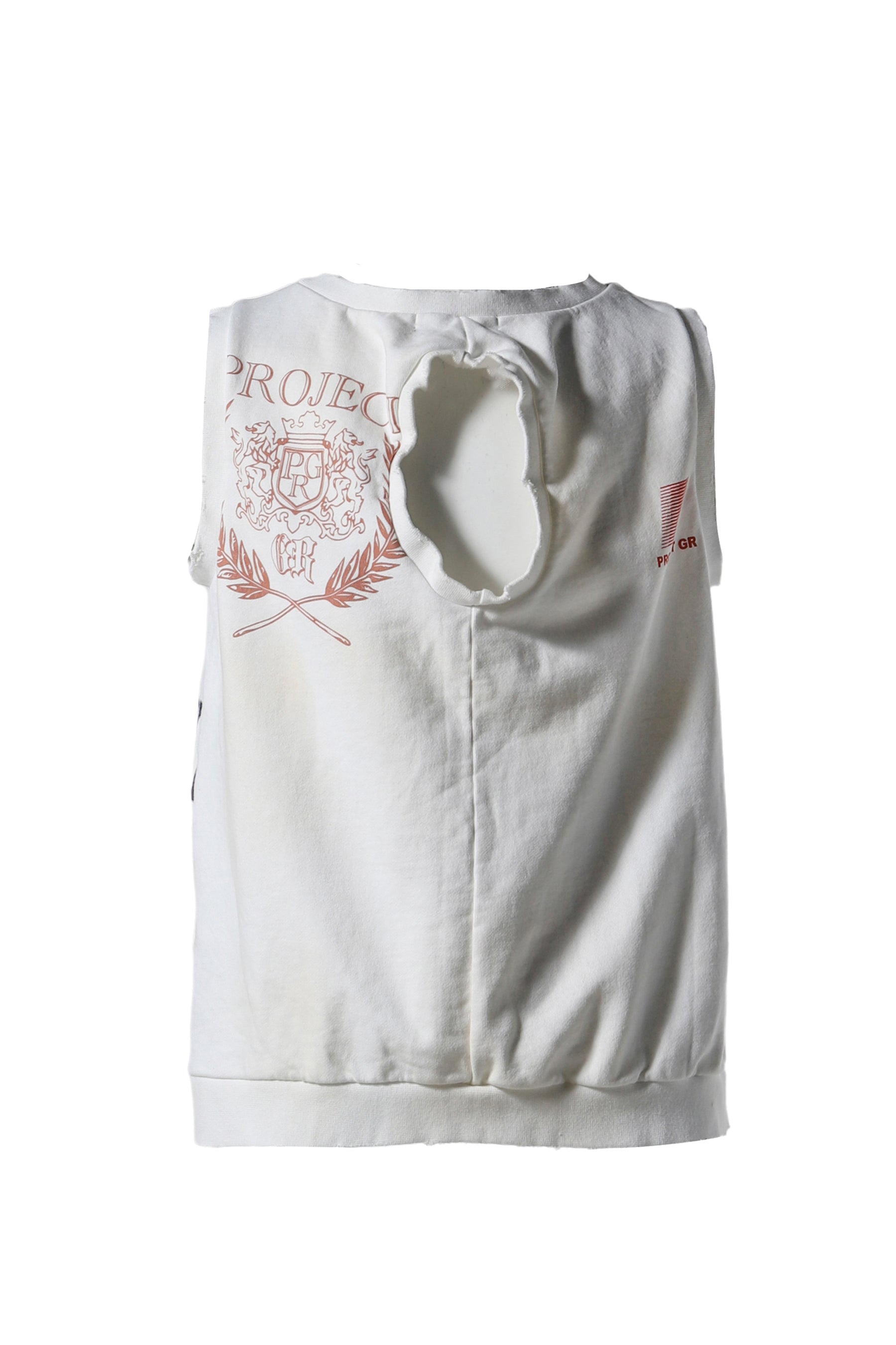 5 HOLE VEST / WHT