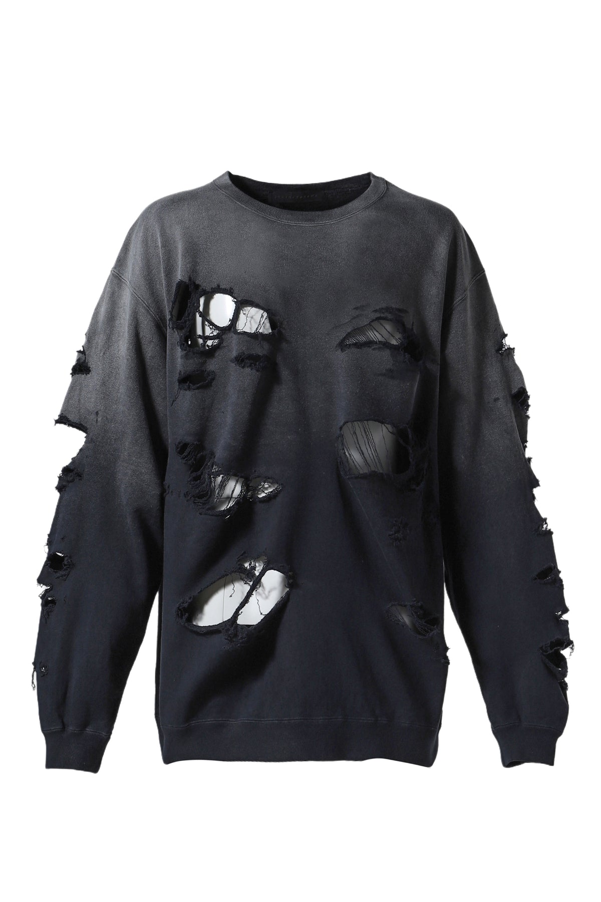 DISTRESSED CREWNECK / DRK