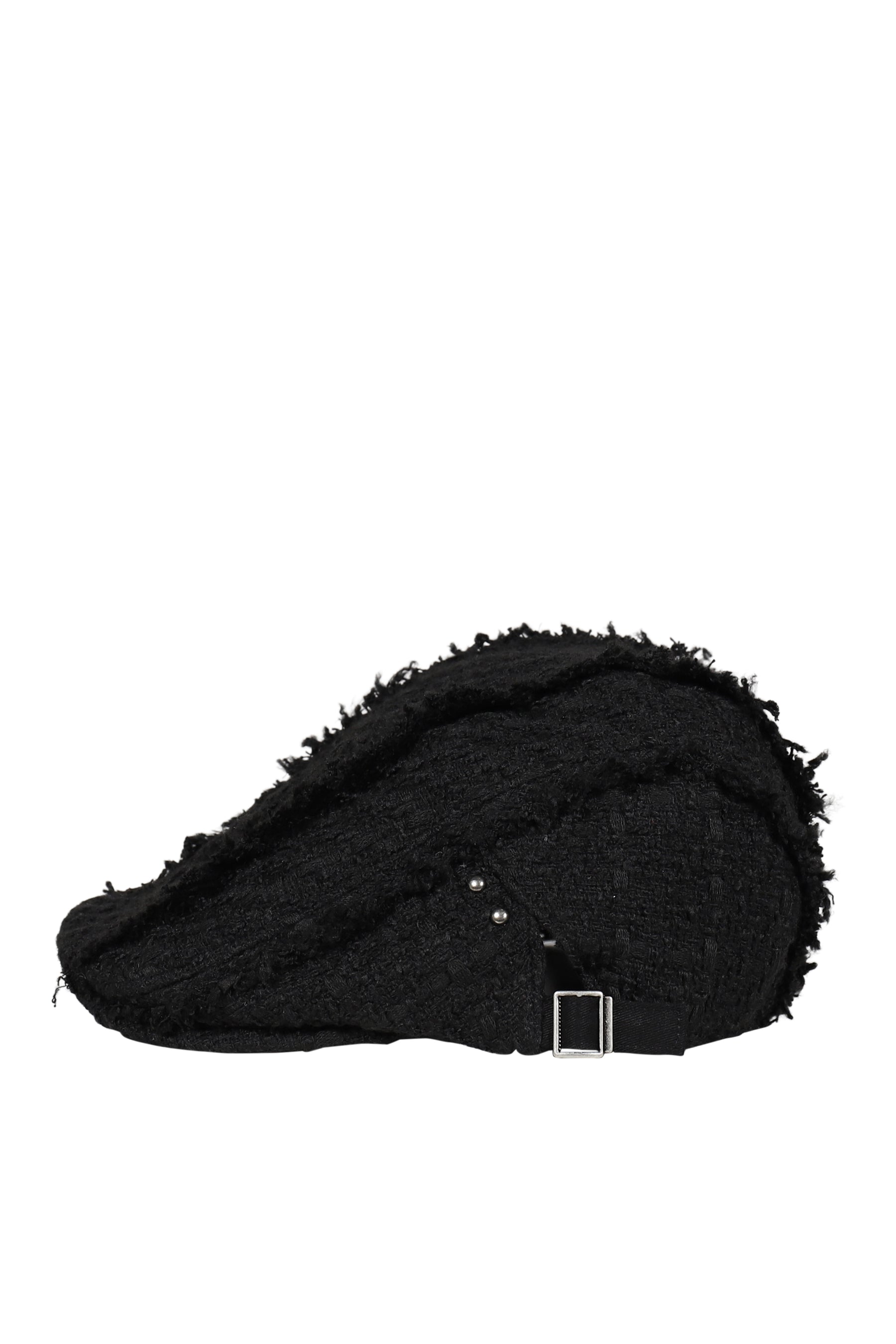 TWEED HUNTING CAP / BLK