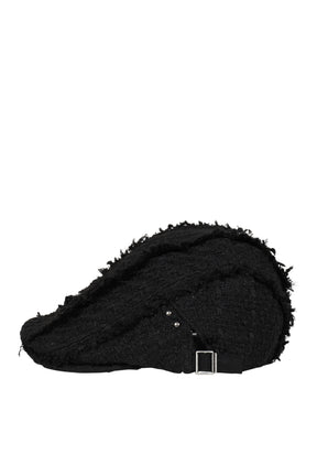 TWEED HUNTING CAP / BLK