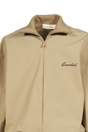SIGNATURE FULL ZIP TRACK JACKET / DUNE