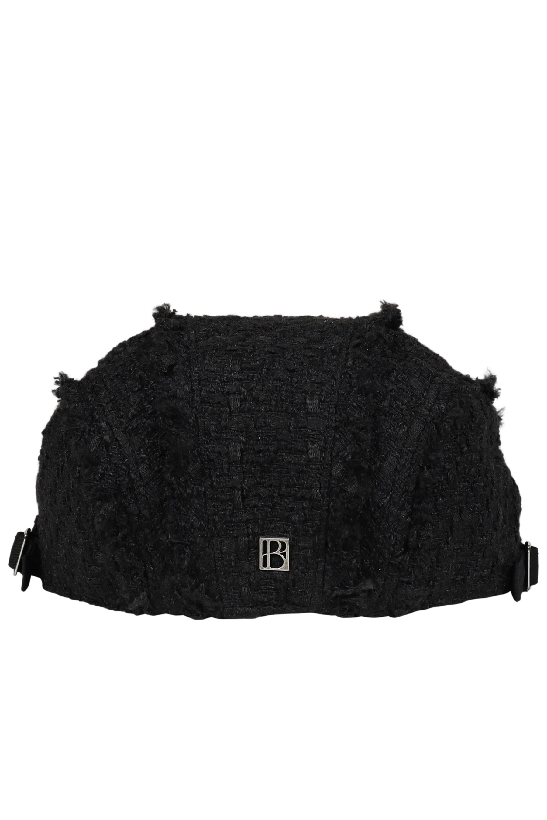 TWEED HUNTING CAP / BLK