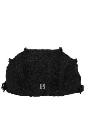 TWEED HUNTING CAP / BLK