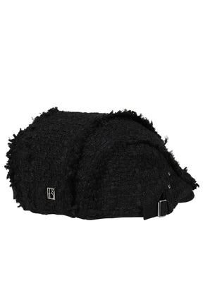 TWEED HUNTING CAP / BLK