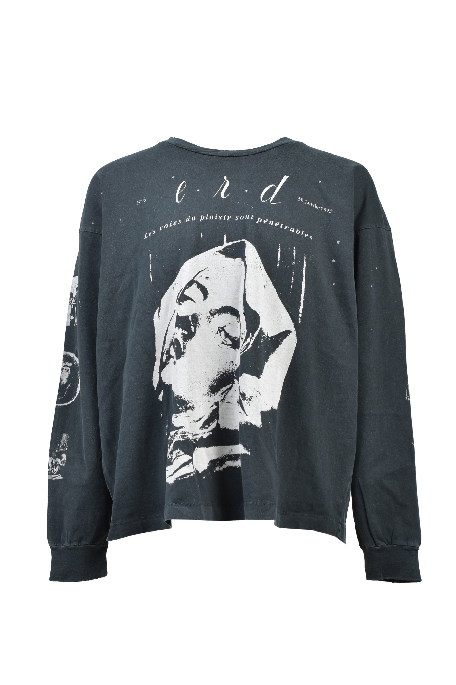 THE LATENCY LS T-SHIRT / ANTIQUE BLK