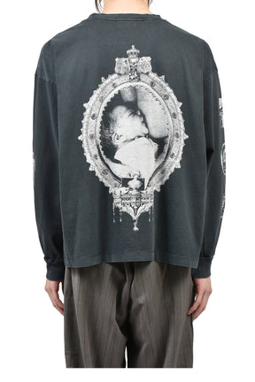 THE LATENCY LS T-SHIRT / ANTIQUE BLK