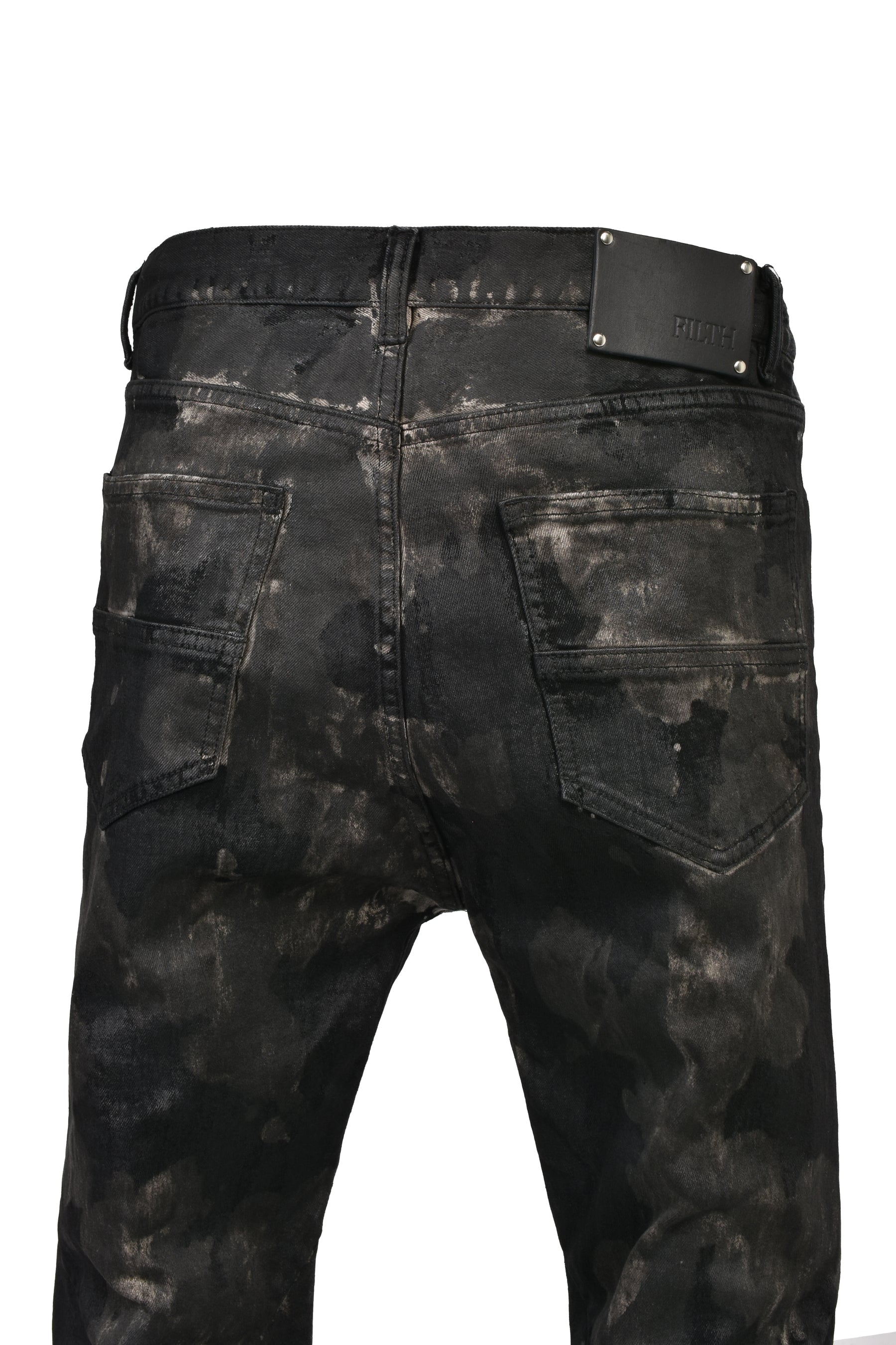 KIEFER WAXED FLARE CUT / RUSTY BLK