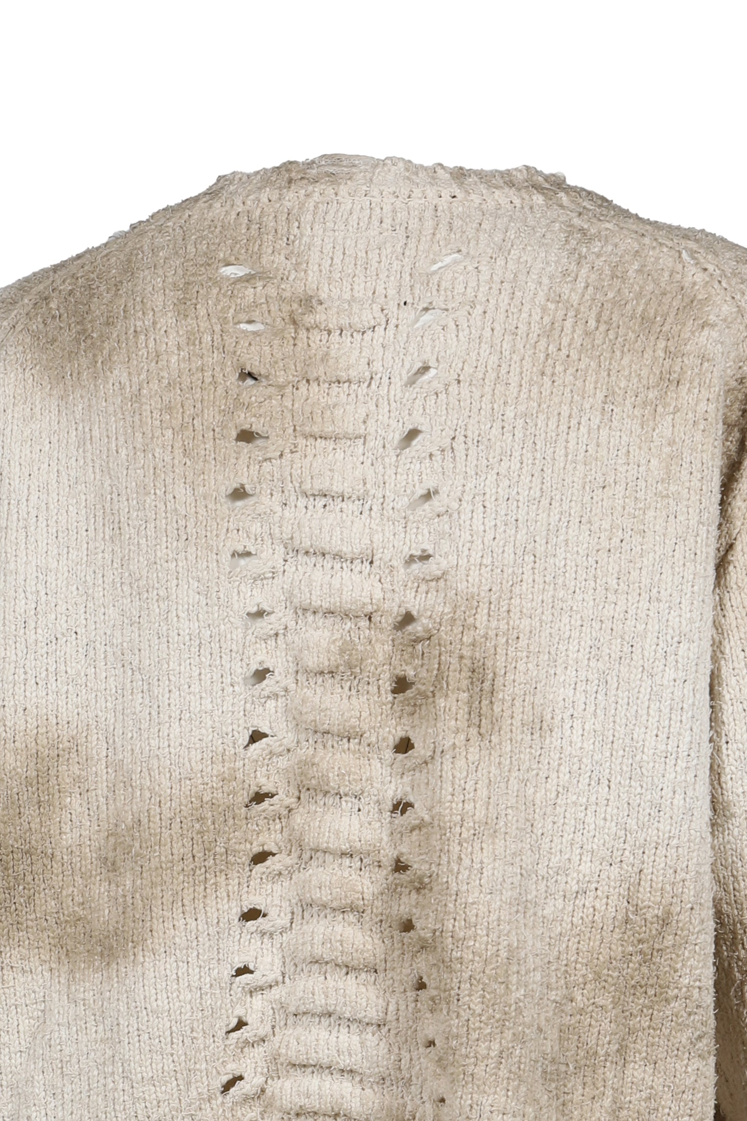 RIB & SPINE KNIT PULLOVER / IVO