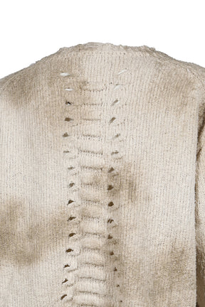 RIB & SPINE KNIT PULLOVER / IVO