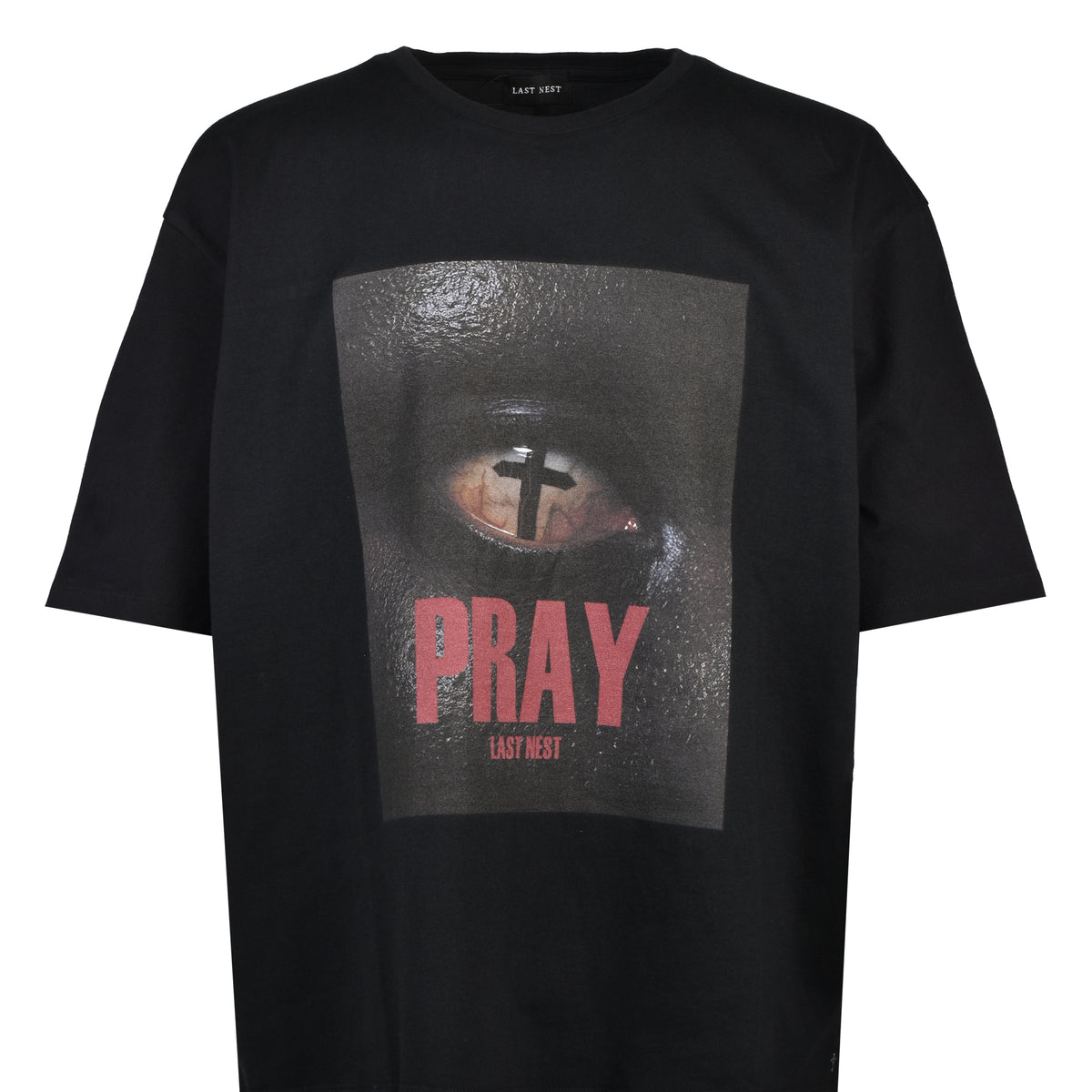 LAST NEST ラストネスト SS26 PRAY EYE T-SHIRT / BLK - NUBIAN ヌビアン