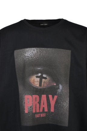 PRAY EYE T-SHIRT / BLK