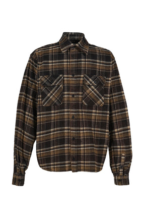 FADE CHECK SHIRT / BRW