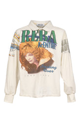 RUGBY TEE (UPCYCLED VINTAGE TEE) / WHT